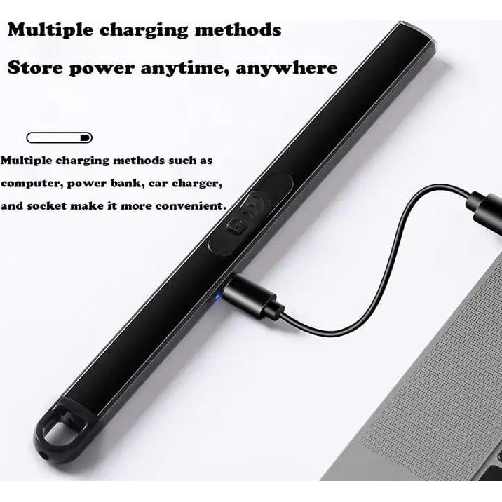 Encendedor Eléctrico Recargable USB Palo Alto para BBQ y Velas