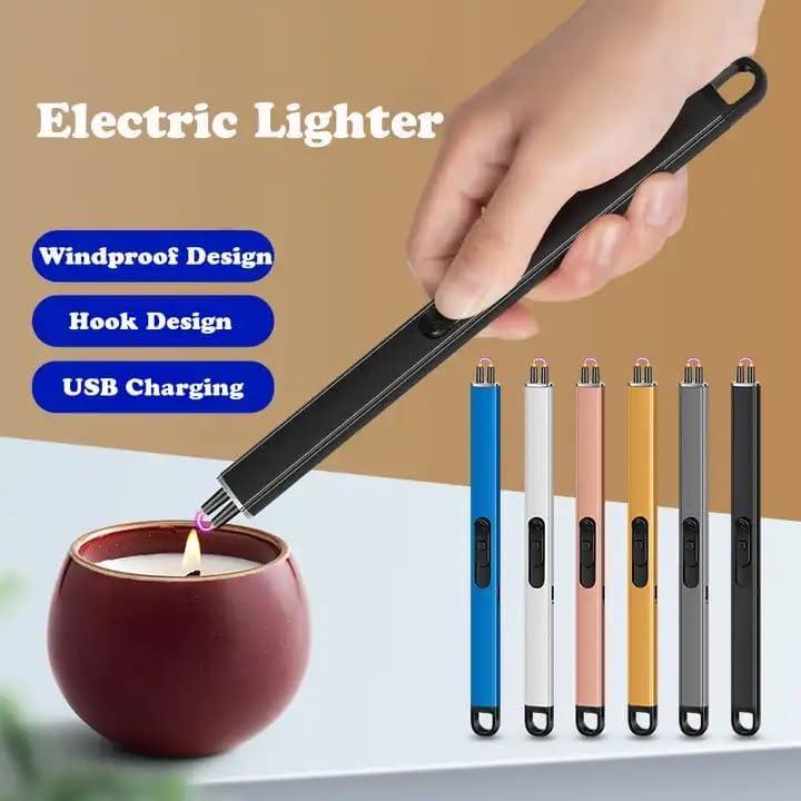 Encendedor Eléctrico Recargable USB Palo Alto para BBQ y Velas