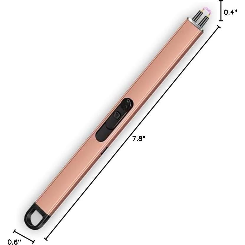 Encendedor Eléctrico Recargable USB Palo Alto para BBQ y Velas