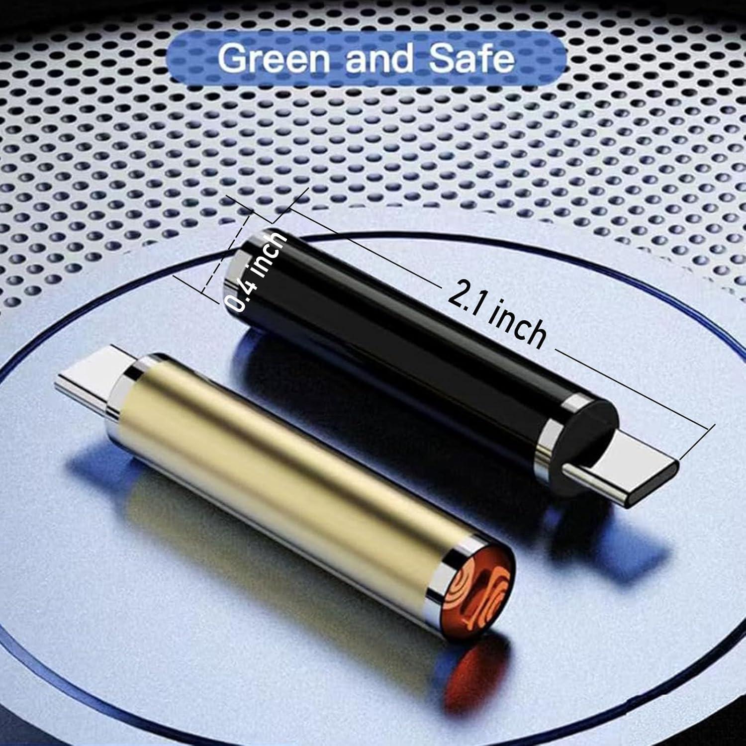 Encendedor Eléctrico KYLELOVE USB-C Mini Portátil a Prueba de Viento