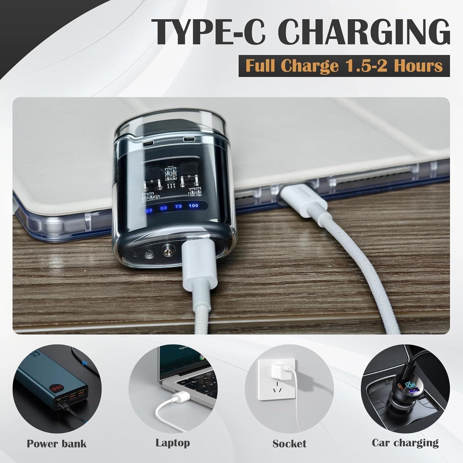 2 Encendedores Eléctricos Recargables USB BAJISA a Prueba de Viento