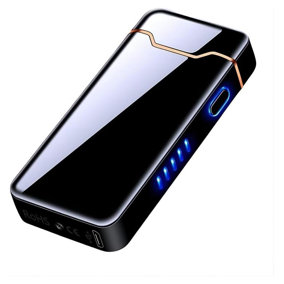 Encendedor Eléctrico de Plasma YOZWOO Recargable USB Negro