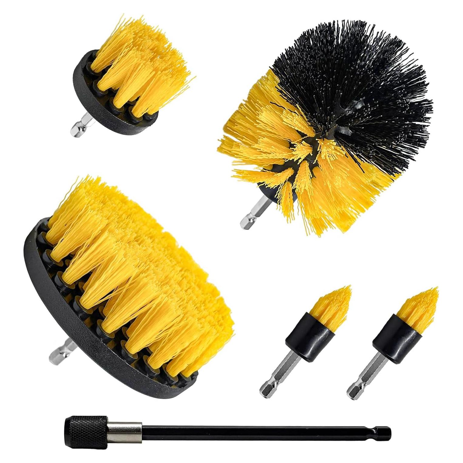 Juego de Accesorios de Cepillo de Taladro MUQIDA 6 Piezas