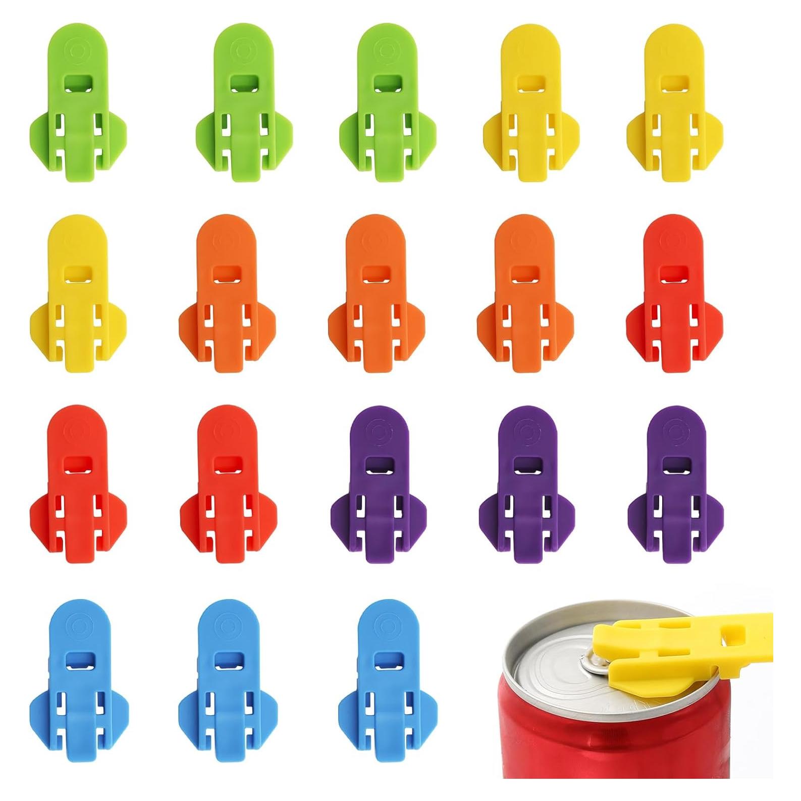 Juego de 18 Abre Latas Manuales Aphrordity Multicolor