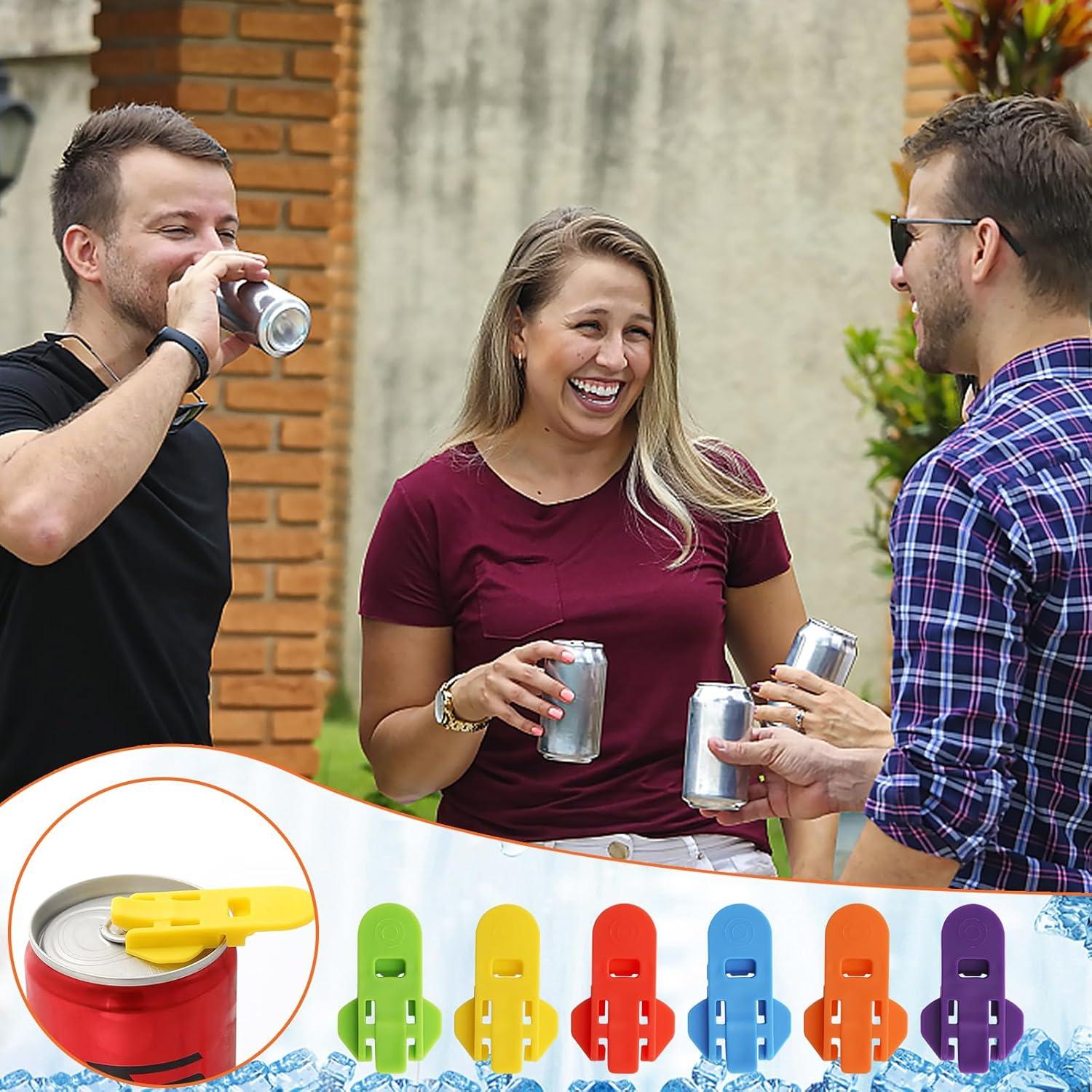 Juego de 18 Abre Latas Manuales Aphrordity Multicolor