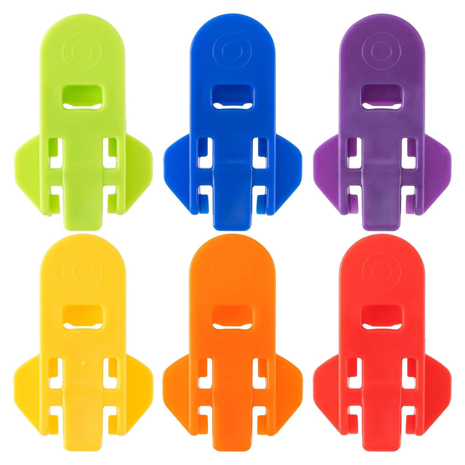 6 Abridores Manuales de Latas Pndeyo - Plástico Reutilizable