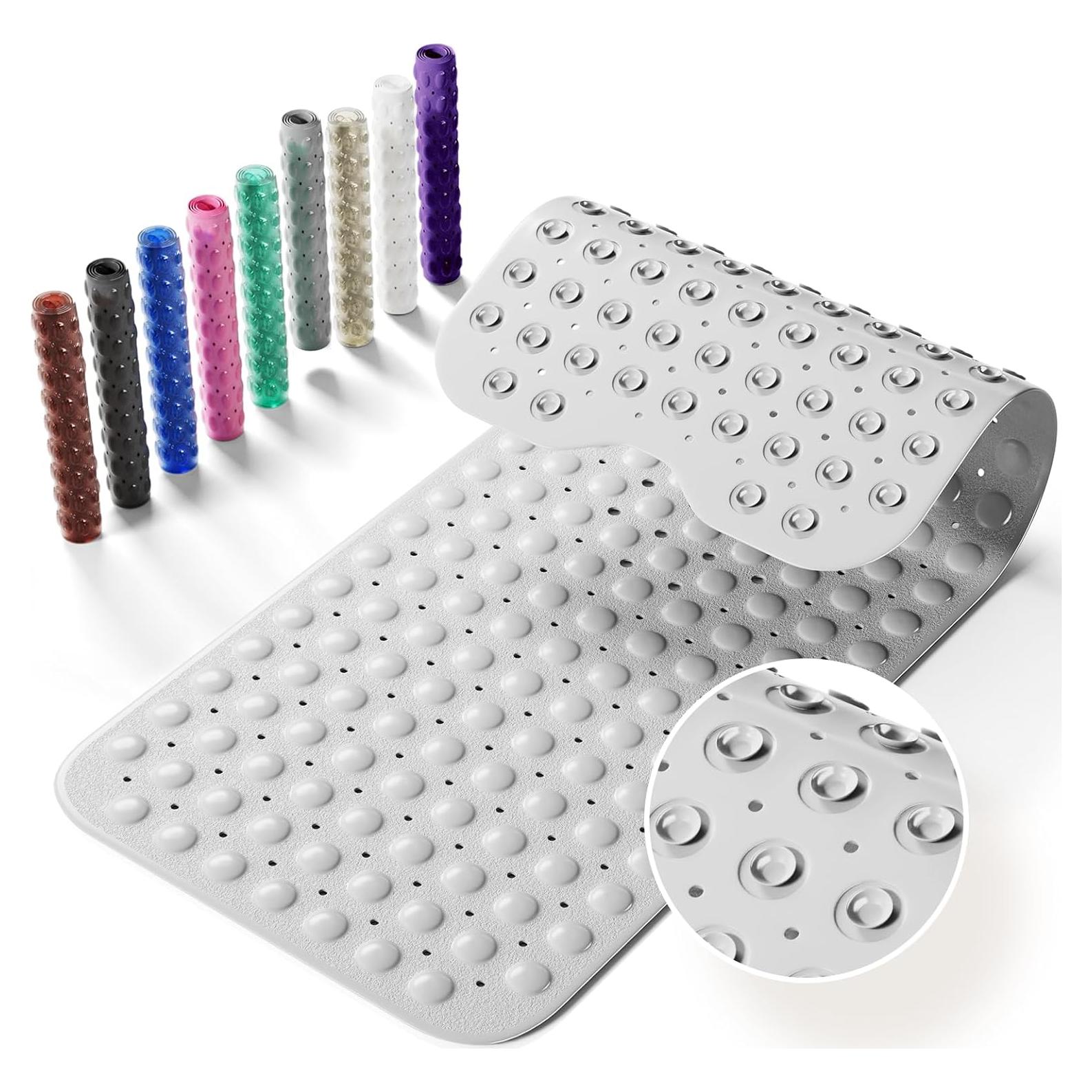 Alfombrilla Antideslizante Krussier 99x41 cm Gris Lavable