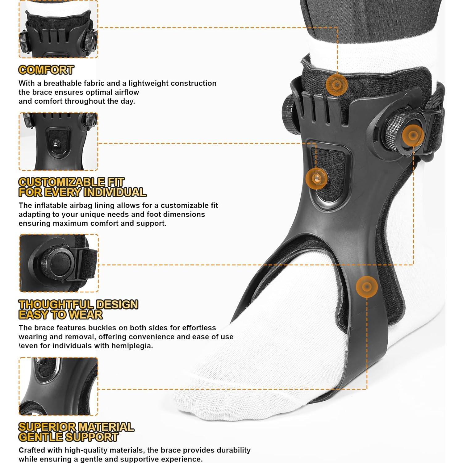 Férula AFO para Caída del Pie Yuecan - Ortesis de Tobillo y Pie