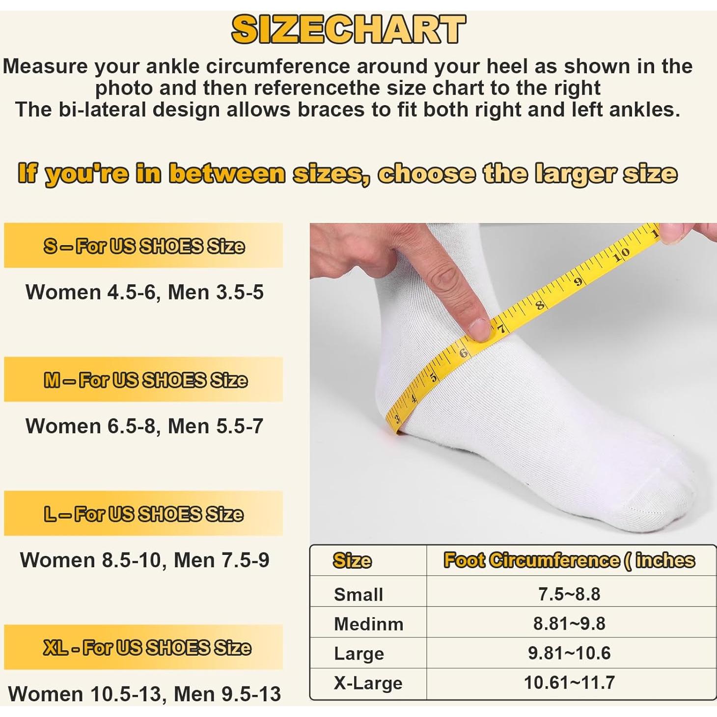 Férula AFO para Caída del Pie Yuecan - Ortesis de Tobillo y Pie