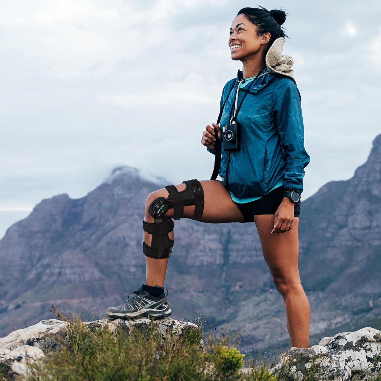 Férula Ortopédica para Rodilla Nvorliy - Ajuste Pequeño Izquierda