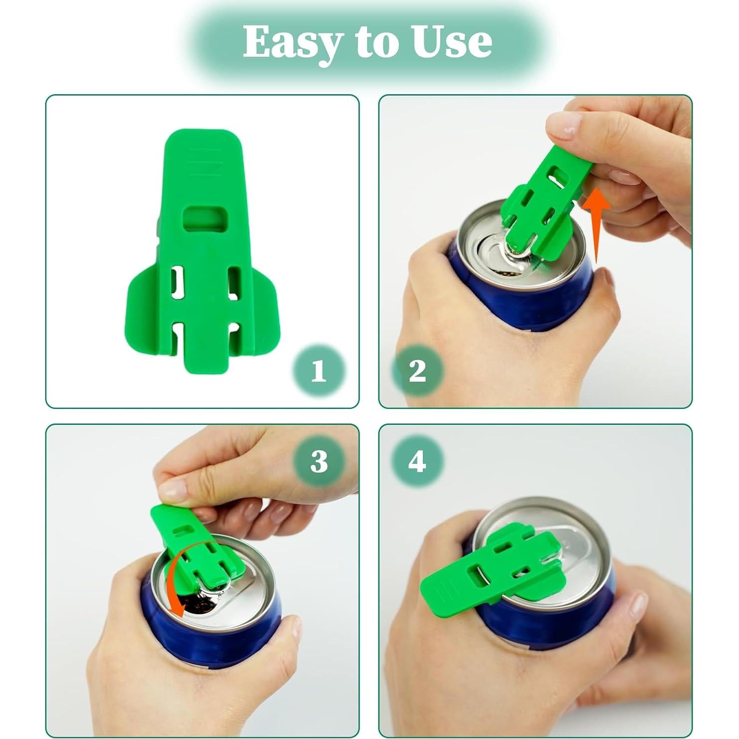 Cubiertas de Latas de Soda YONHTUTU 12 PCS Silicona Reutilizables