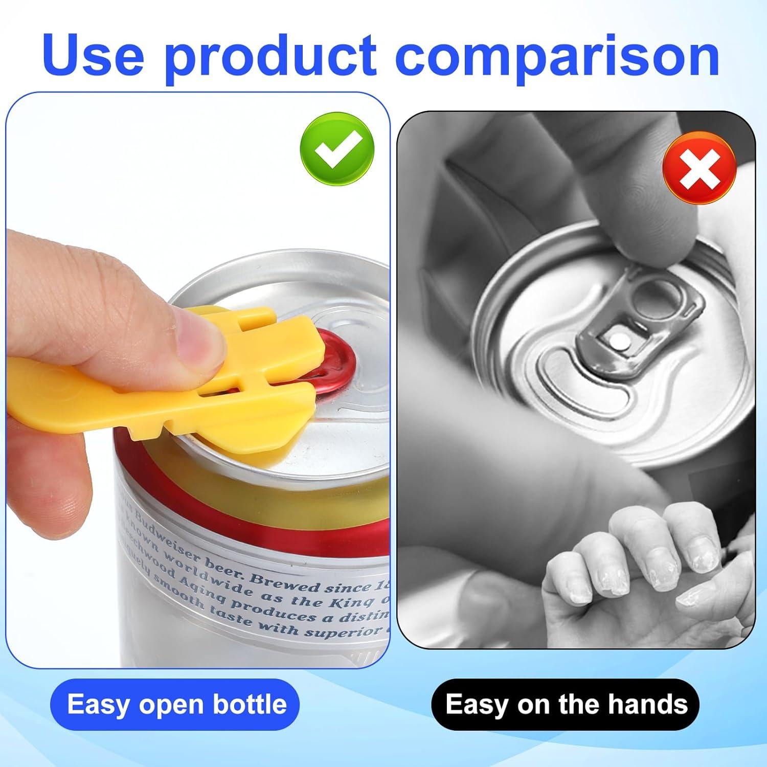 Juego de 12 Abre Latas Manual Teaaha Multicolor 5.4x3.4cm