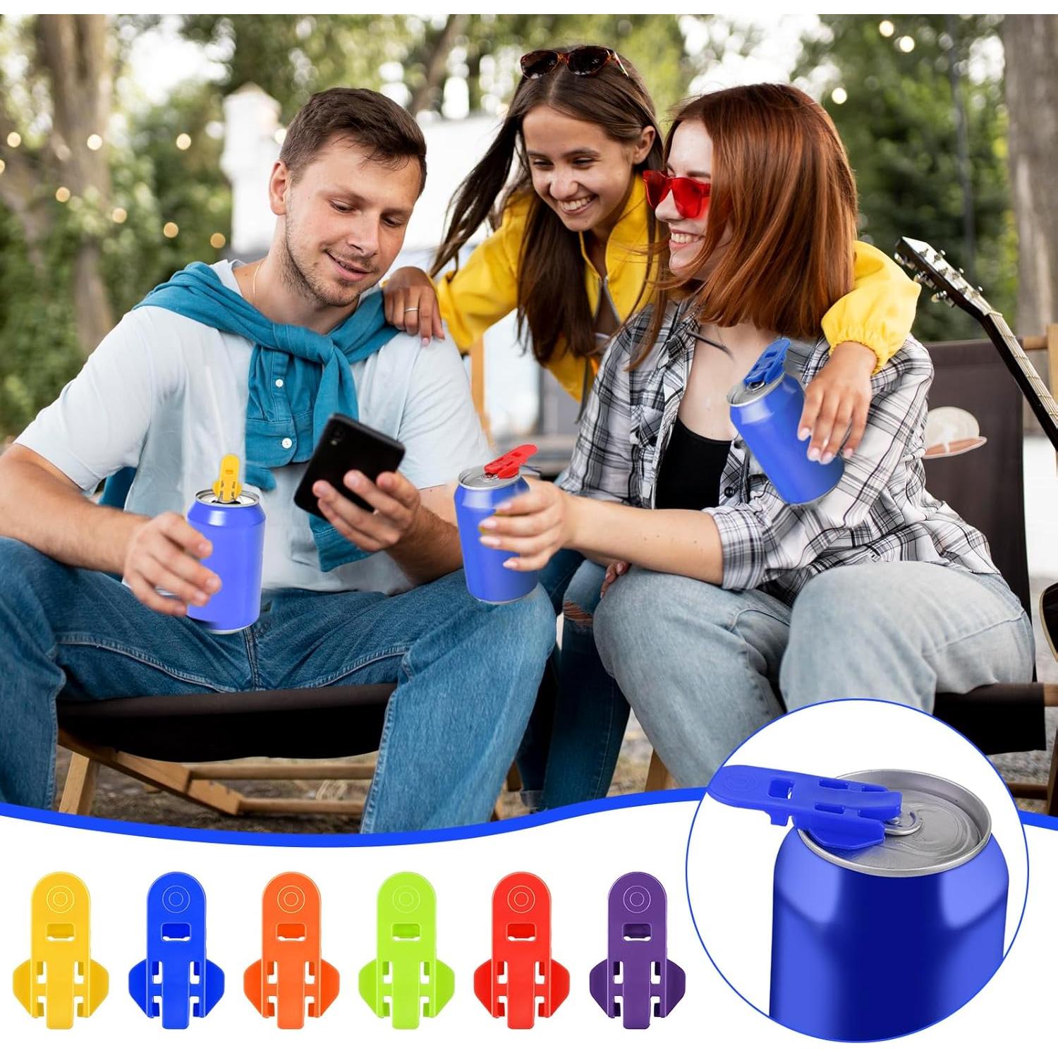 Juego de 12 Abre Latas Manual Teaaha Multicolor 5.4x3.4cm