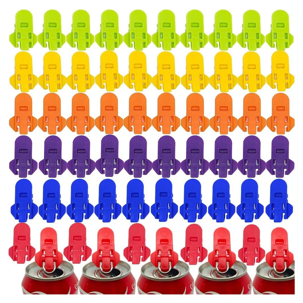 Abrebotellas de Lata de Soda MTOMDY - 60 Piezas Coloridas