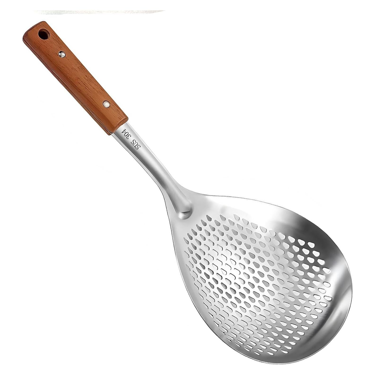 Colador de Acero Inoxidable ANMIOU 14.73 cm Malla Fina Universal