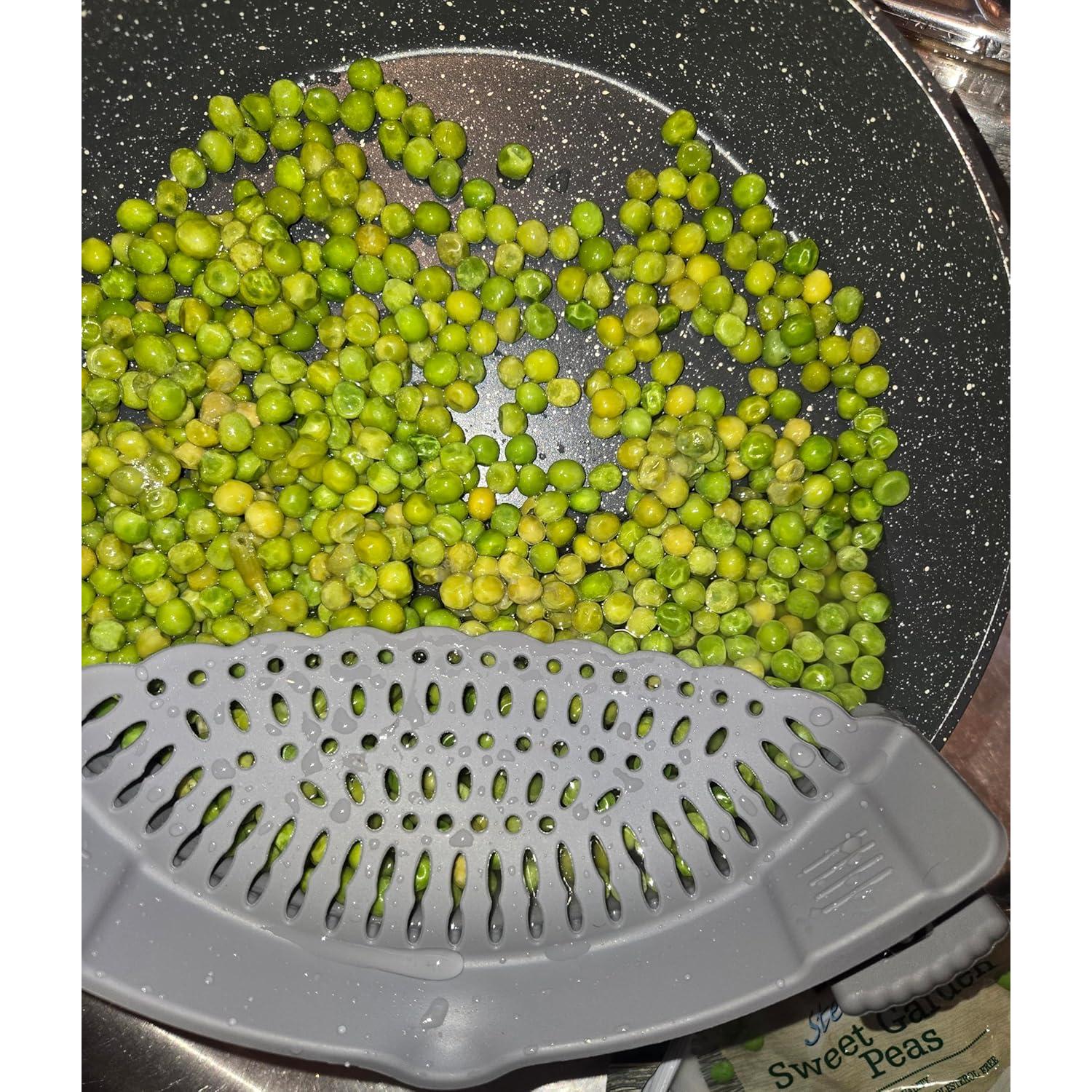 Colador de Silicona Ajustable Genérico para Olla y Sartén