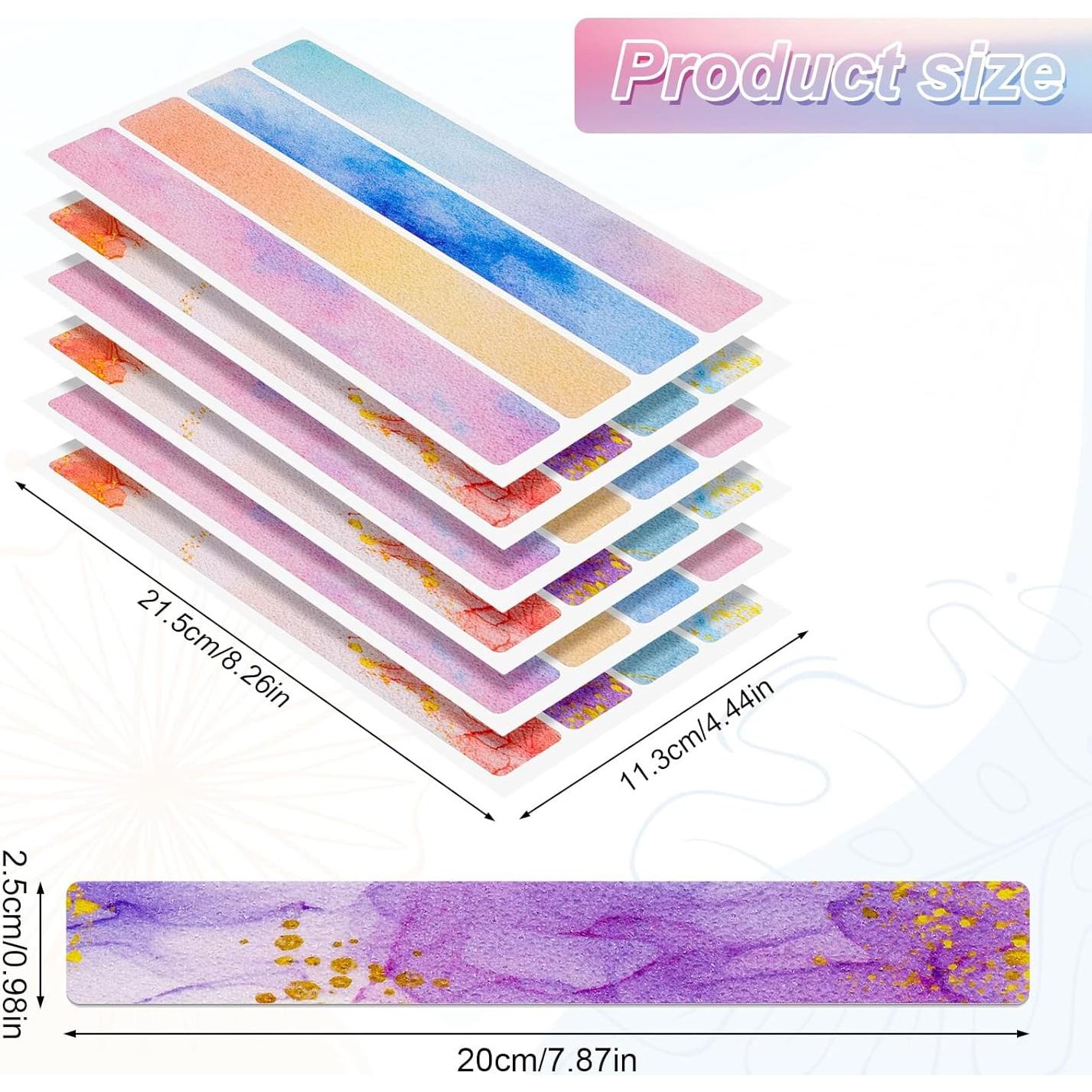 Pegatinas Antideslizantes Chenkaiyang 24 PCS Impermeables 20.1x2.5 cm