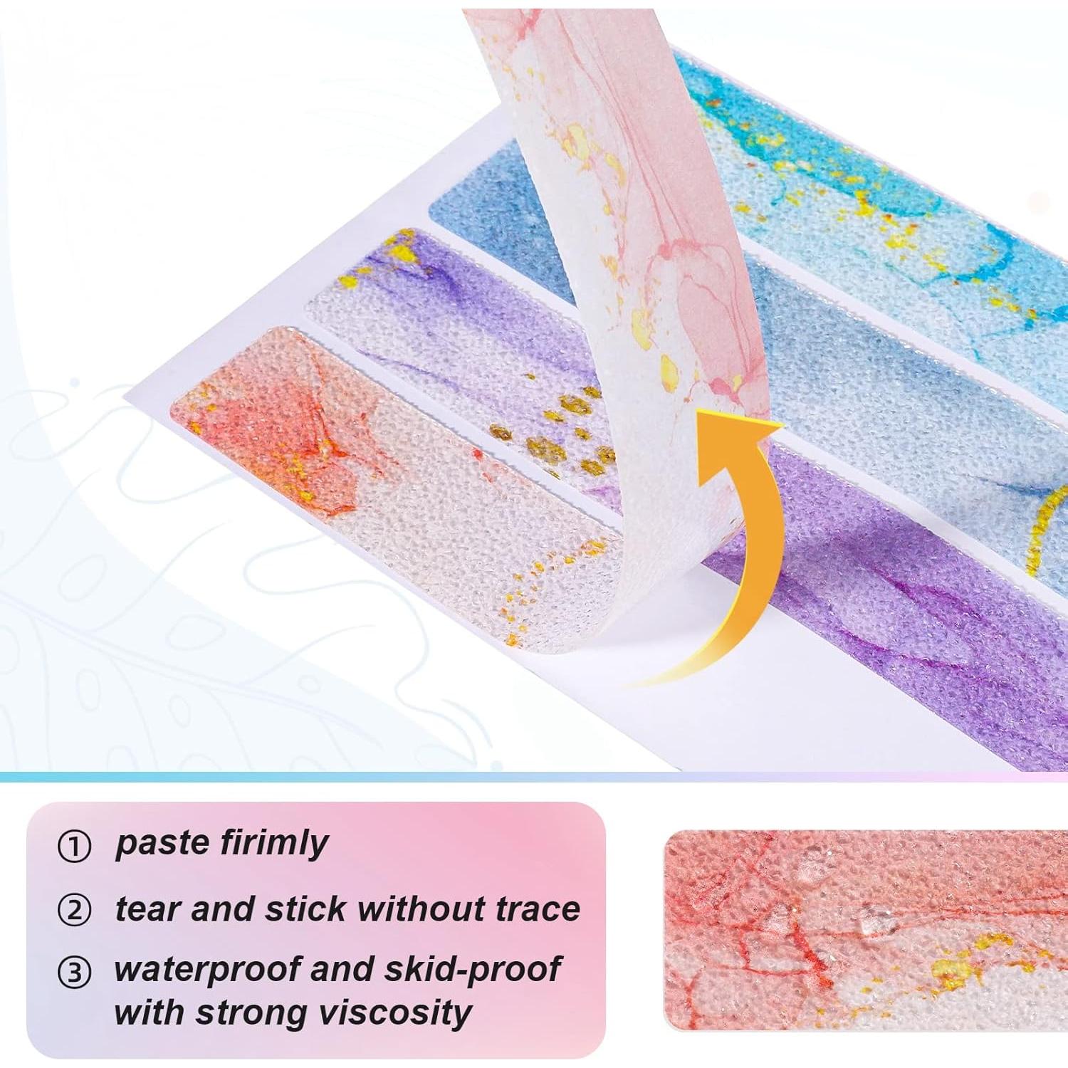 Pegatinas Antideslizantes Chenkaiyang 24 PCS Impermeables 20.1x2.5 cm