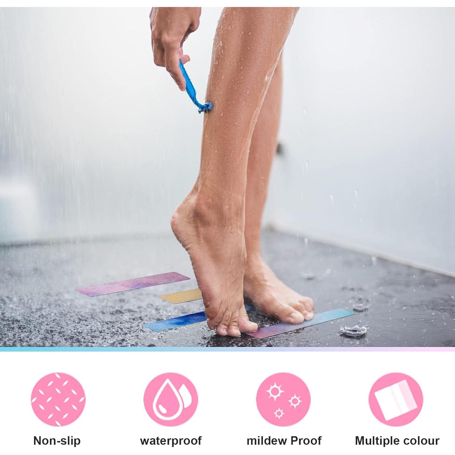 Pegatinas Antideslizantes Chenkaiyang 24 PCS Impermeables 20.1x2.5 cm