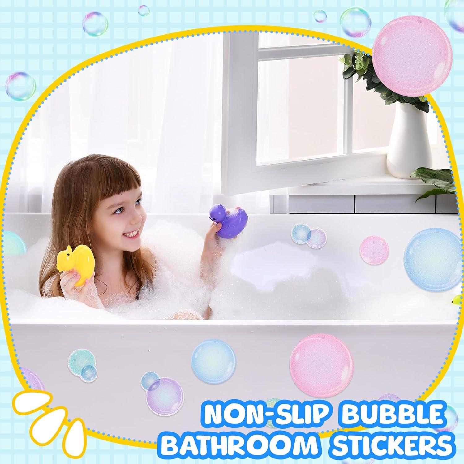 30 Calcomanías Antideslizantes Burbuja Fullhawl para Baño