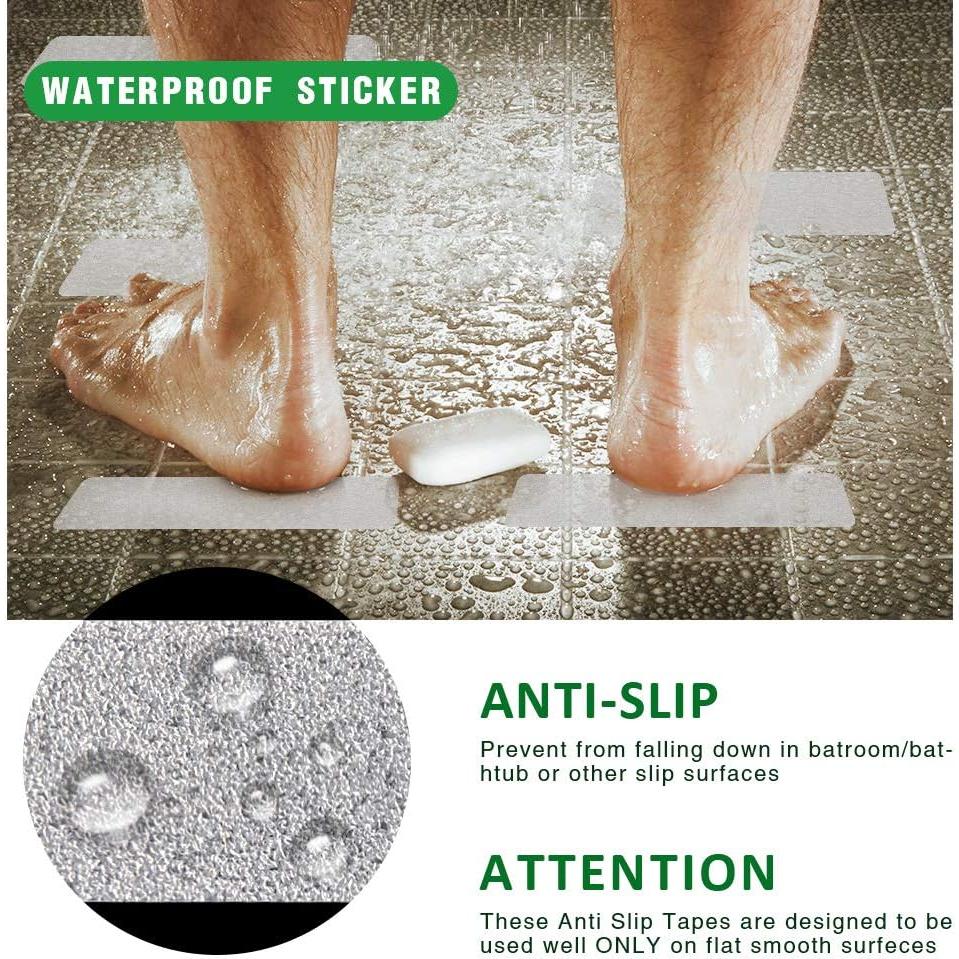 Tiras Antideslizantes Adhesivas Slip Stopper 18 PCS 20x4 cm