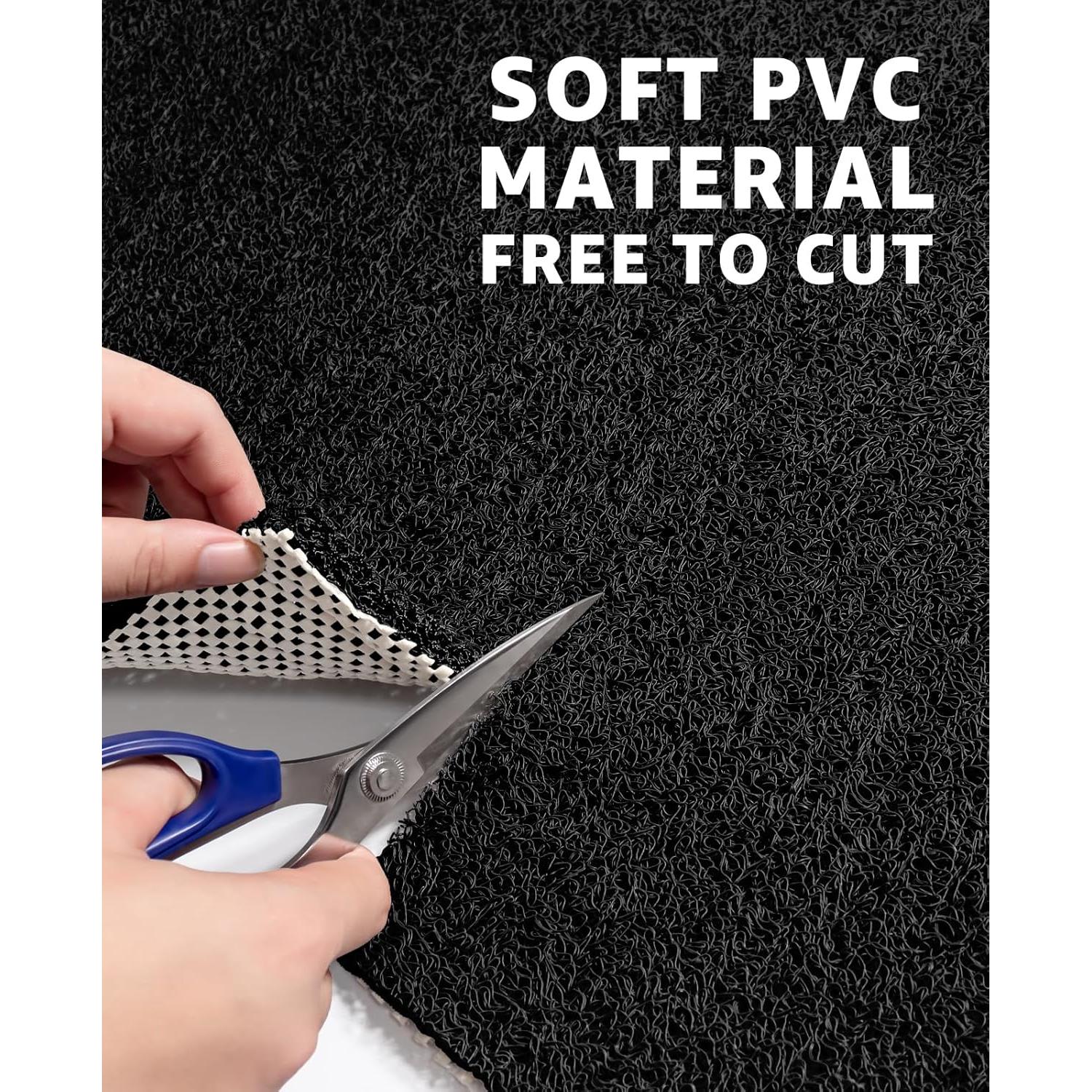 Mat de Ducha Antideslizante OTHWAY PVC 61x41cm Negro