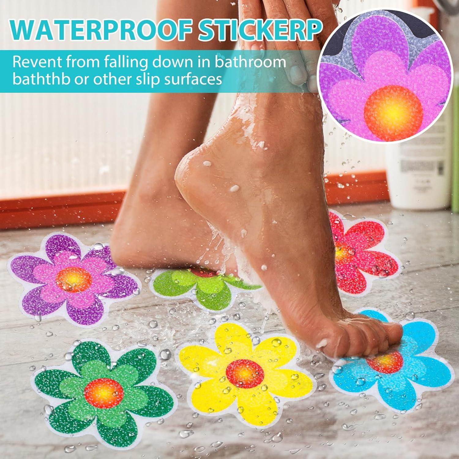 Tiras Antideslizantes Transparentes Amabro para Baño 10PCS