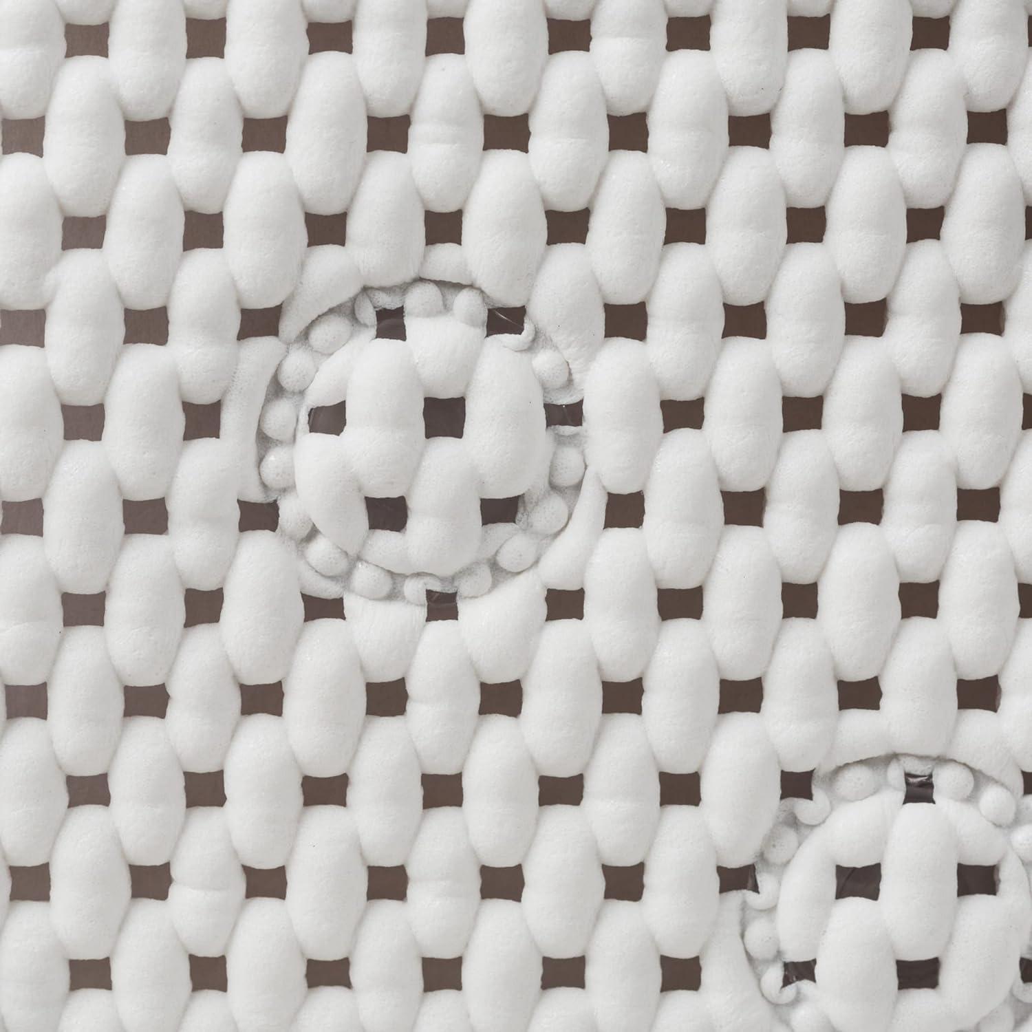 Alfombra de Baño Antideslizante Duck Brand Softex 91x43 cm Blanca