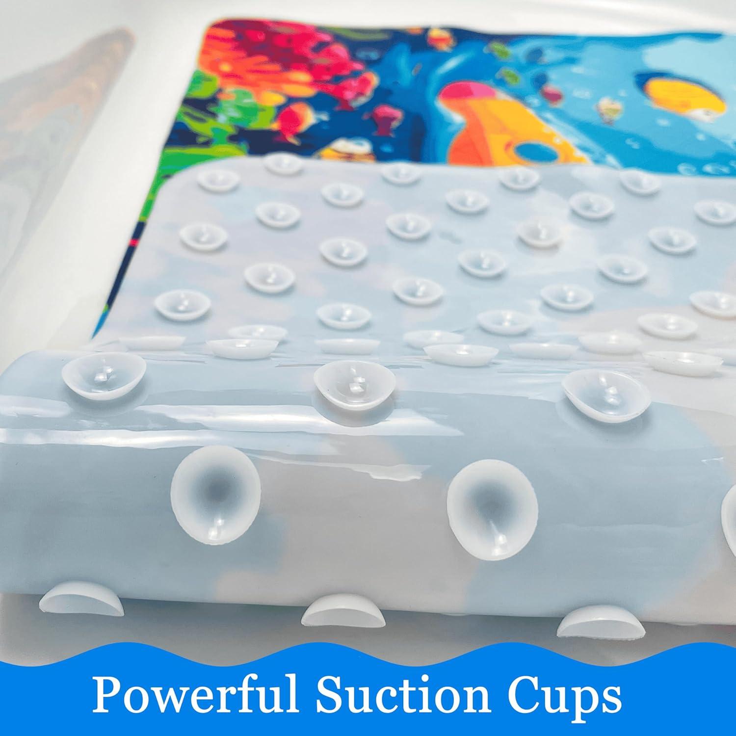 Alfombrilla Antideslizante para Bañera BOPPIE 89x38 cm Submarino