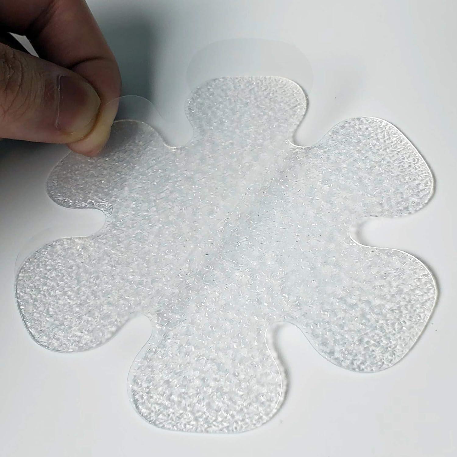 Calcomanías Antideslizantes Transparentes SANKEMU 20 PCS 10 cm