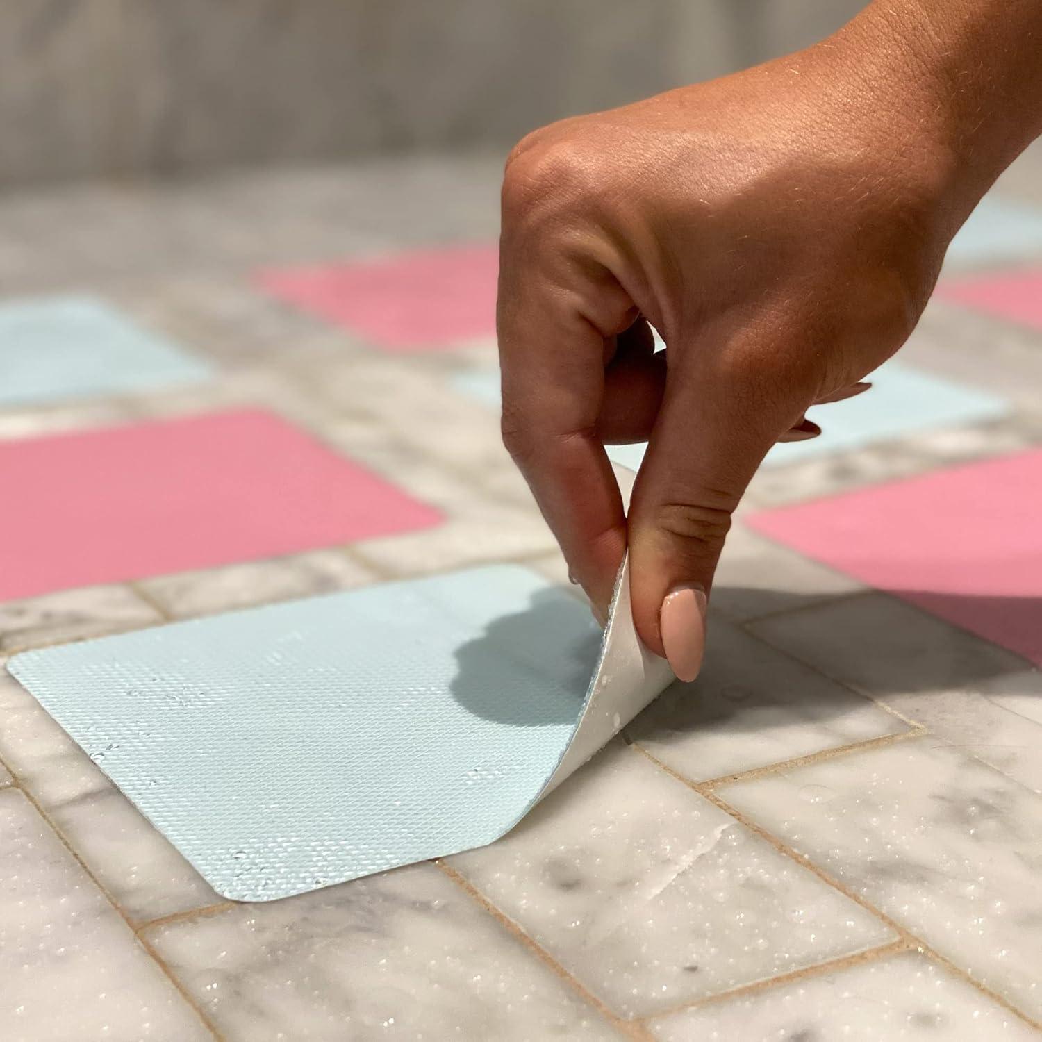 Tiras Antideslizantes Kahuna Grip para Bañera y Ducha 6 Unidades