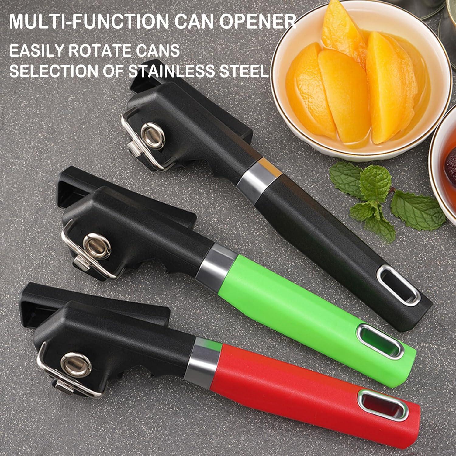 Abrebotellas Manual Tourvee de Acero Inoxidable Negro