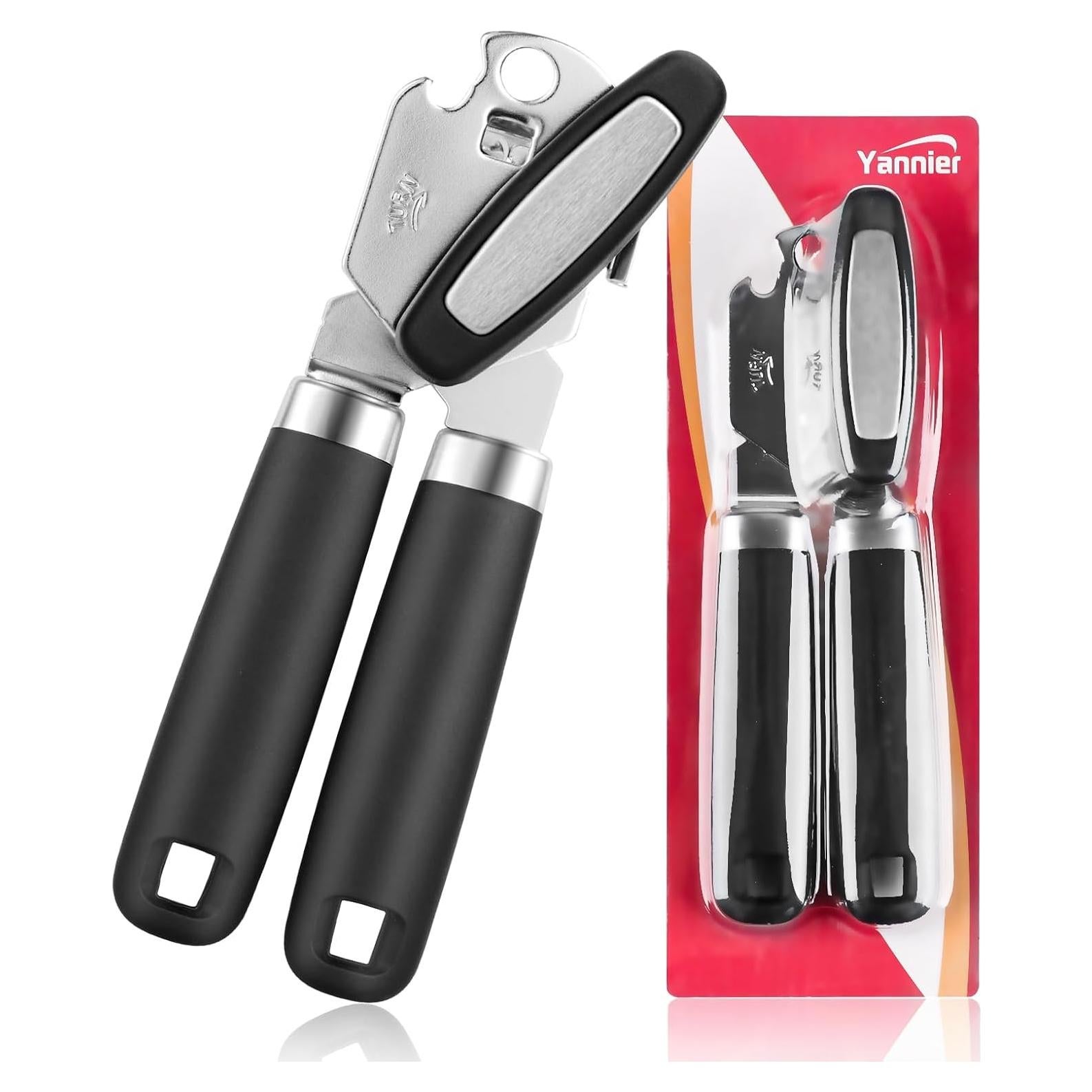 Abrelatas Multifuncional Yannier de Acero Inoxidable 17.78 cm