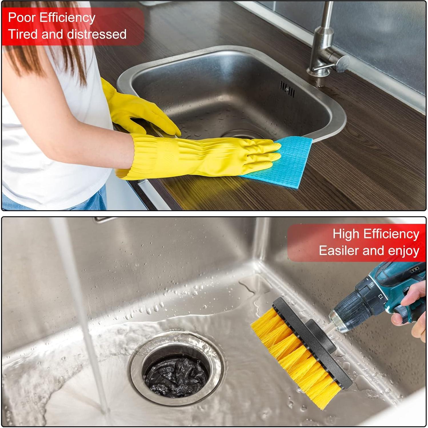 Kit de Limpieza 6 Pcs Brochas para Taladro Remerry 10.16 cm