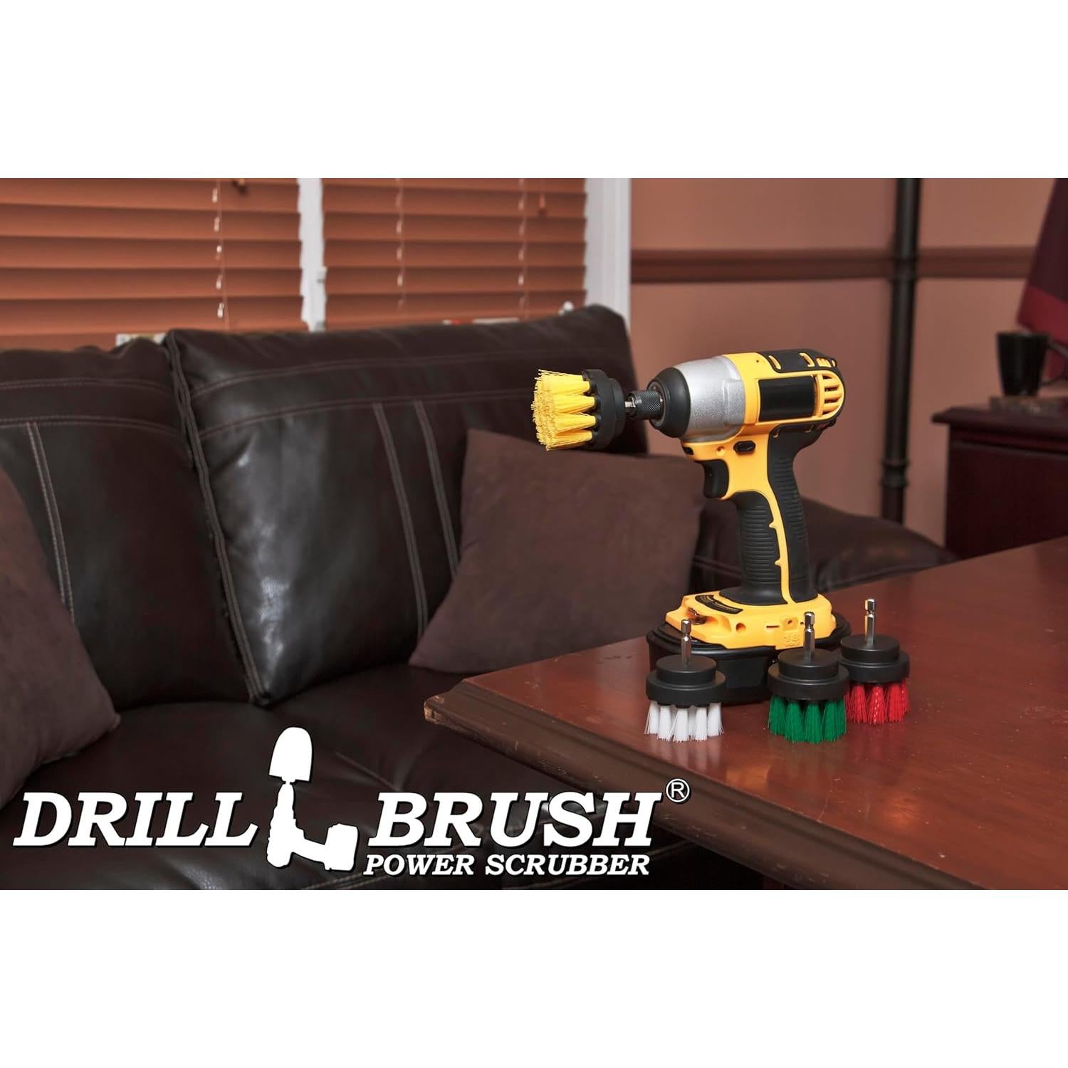 Kit de Cepillos de Limpieza Drillbrush 4 Piezas Nylon 5.08 cm