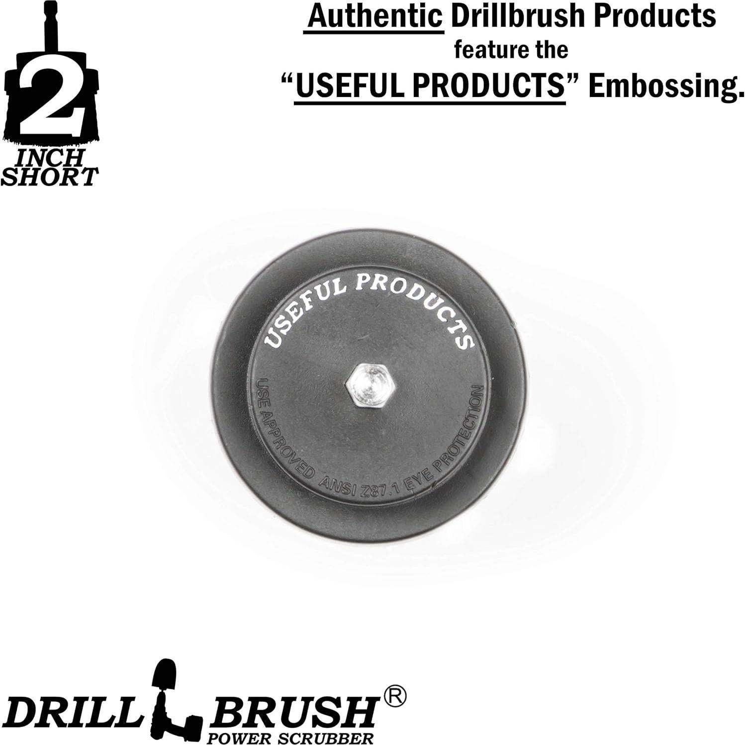 Kit de Cepillos de Limpieza Drillbrush 4 Piezas Nylon 5.08 cm