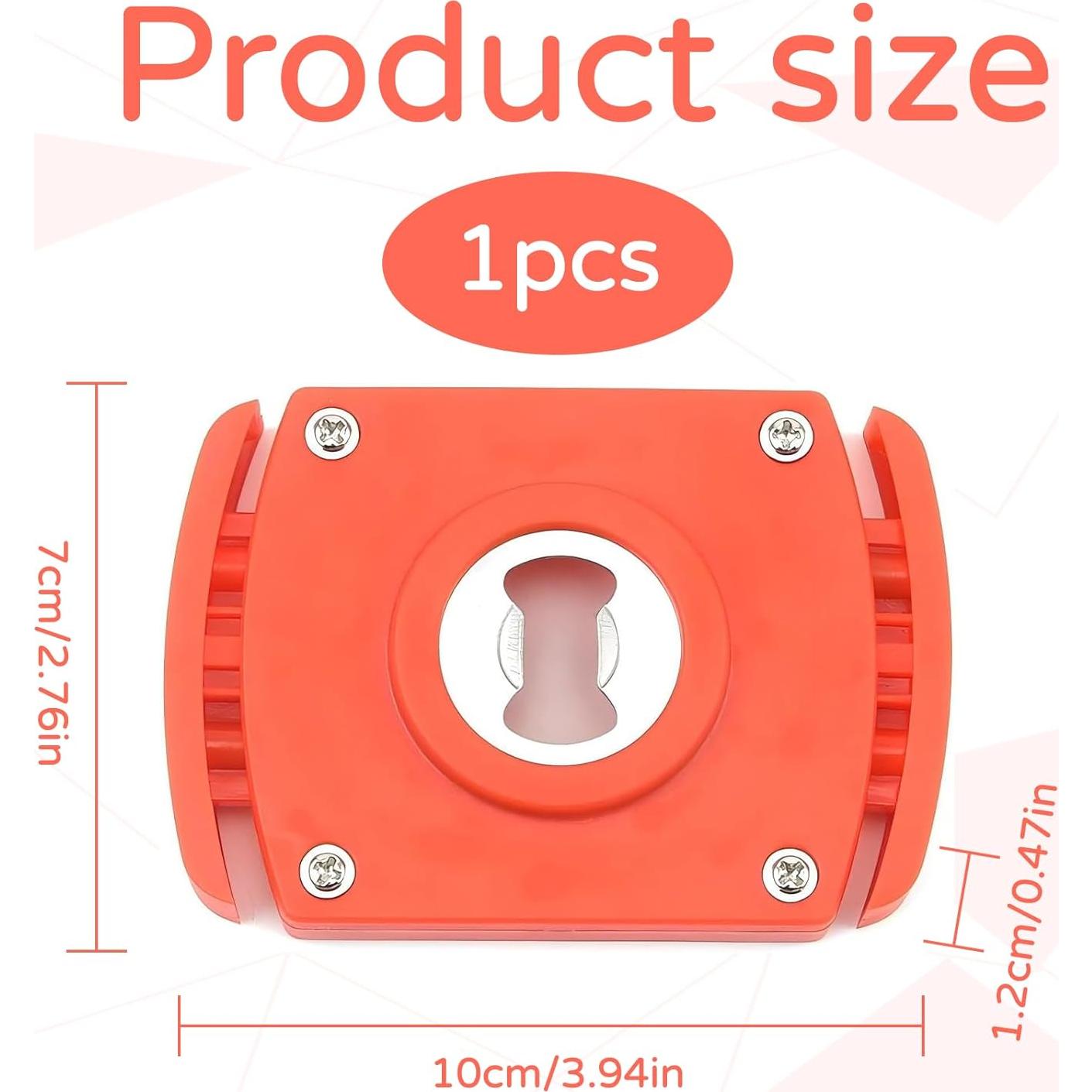 Abrebotellas de Latas Gyinere Rojo 6 cm Manual para Bebidas