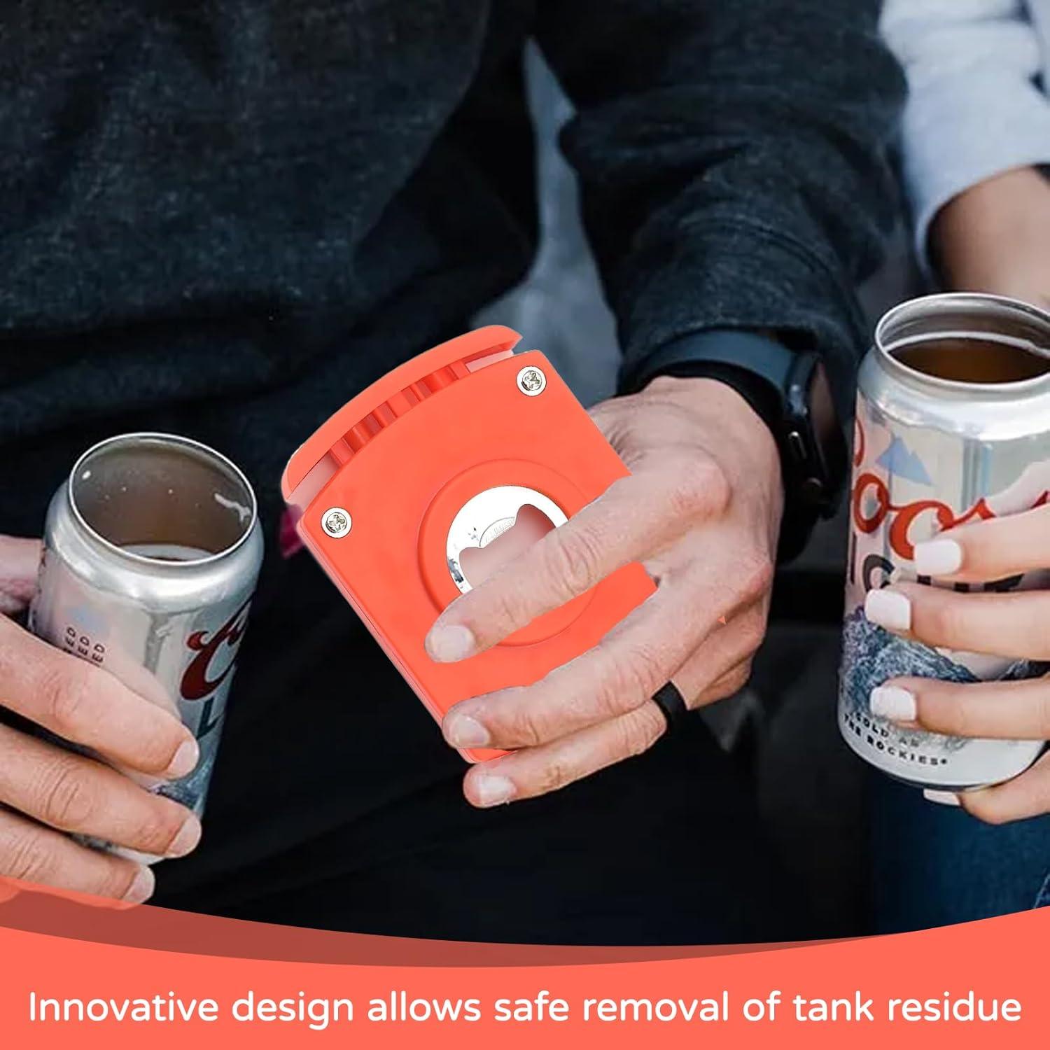 Abrebotellas de Latas Gyinere Rojo 6 cm Manual para Bebidas