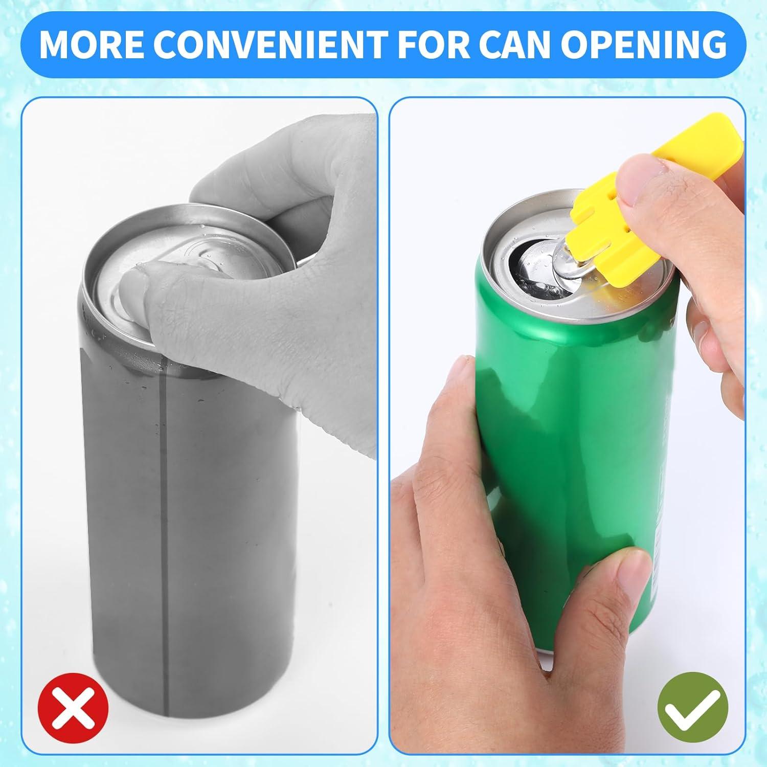 Juego de 12 Cubiertas para Latas Beibunhn + Abre Latas