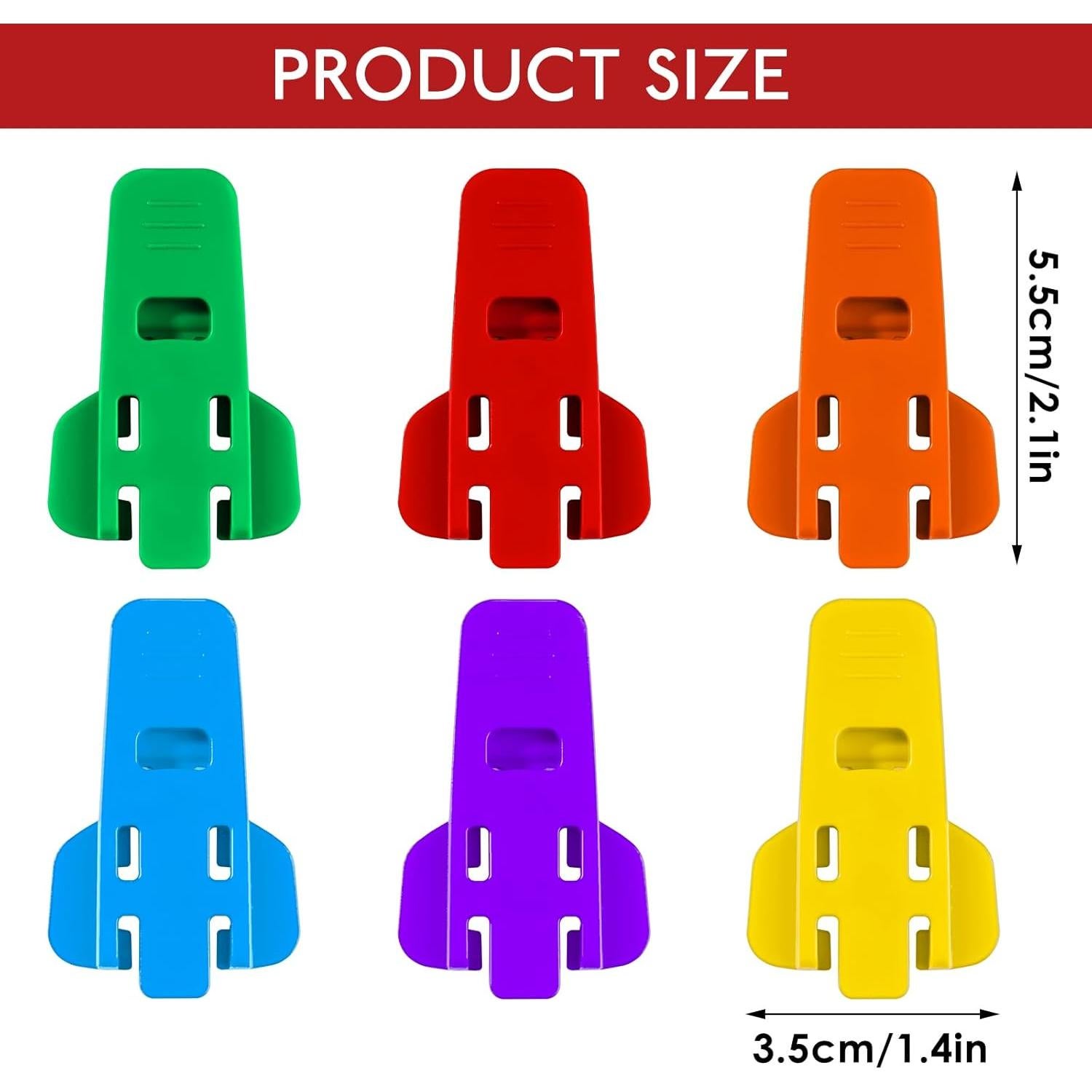 6 Abrebotellas Manuales de Lata Meyeyaia - Colores Brillantes
