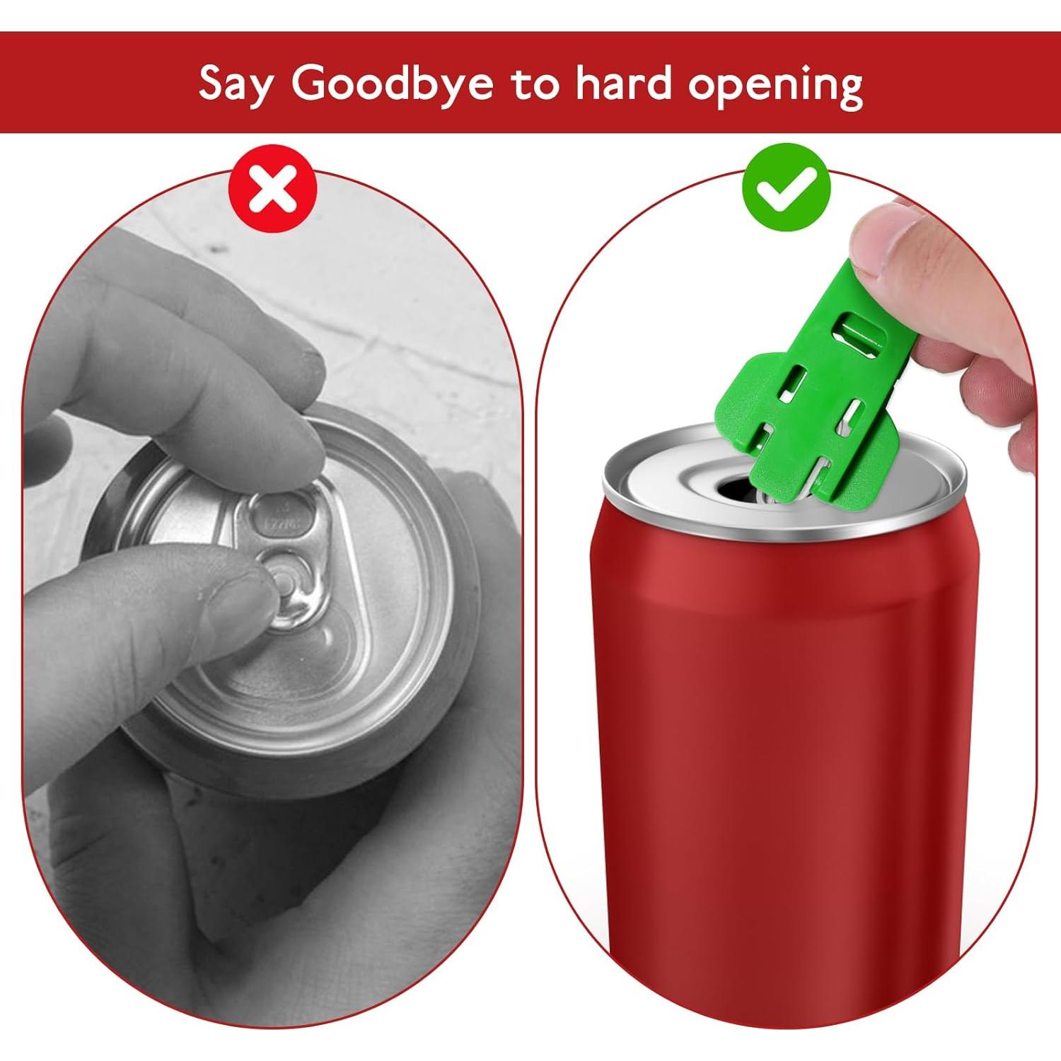 6 Abrebotellas Manuales de Lata Meyeyaia - Colores Brillantes