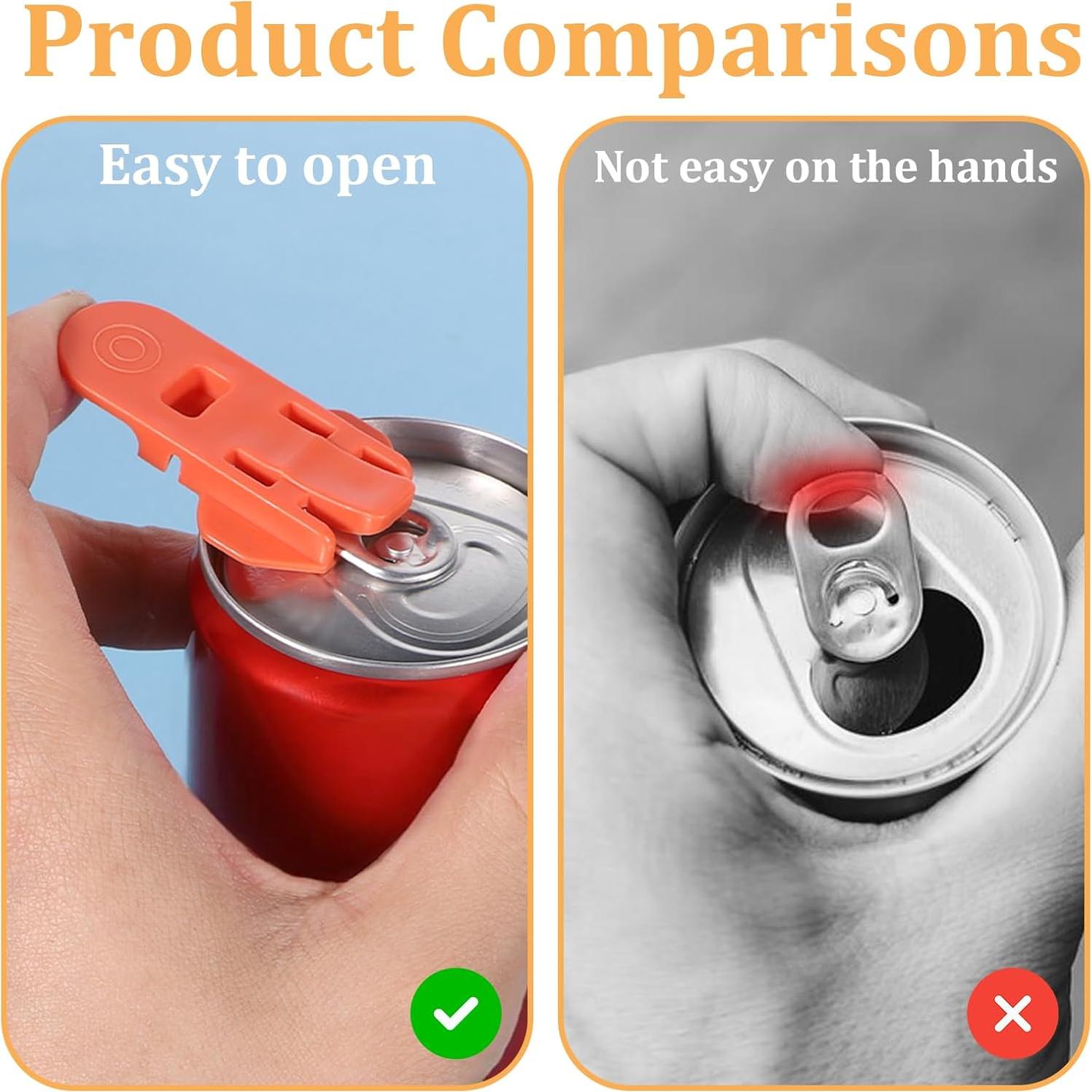 21 Piezas Abrebotellas Manual Aeaocvo con Protectores de Latas