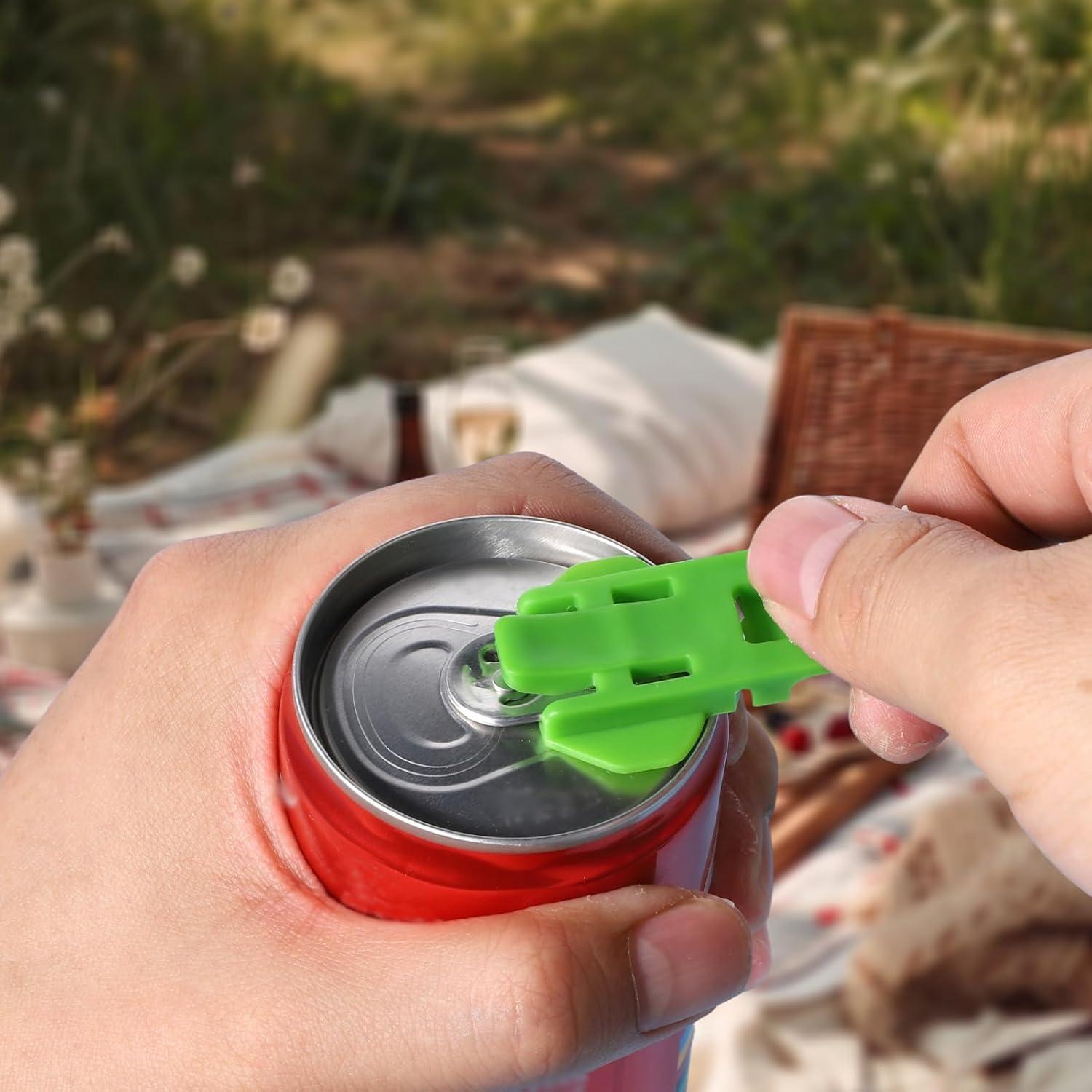 21 Piezas Abrebotellas Manual Aeaocvo con Protectores de Latas