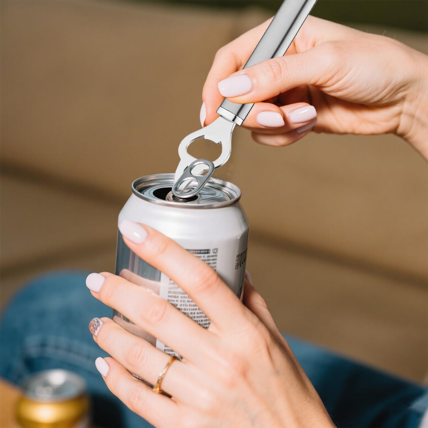 Abrebotellas y Abre Latas HIFIND 2 en 1 Acero Inoxidable