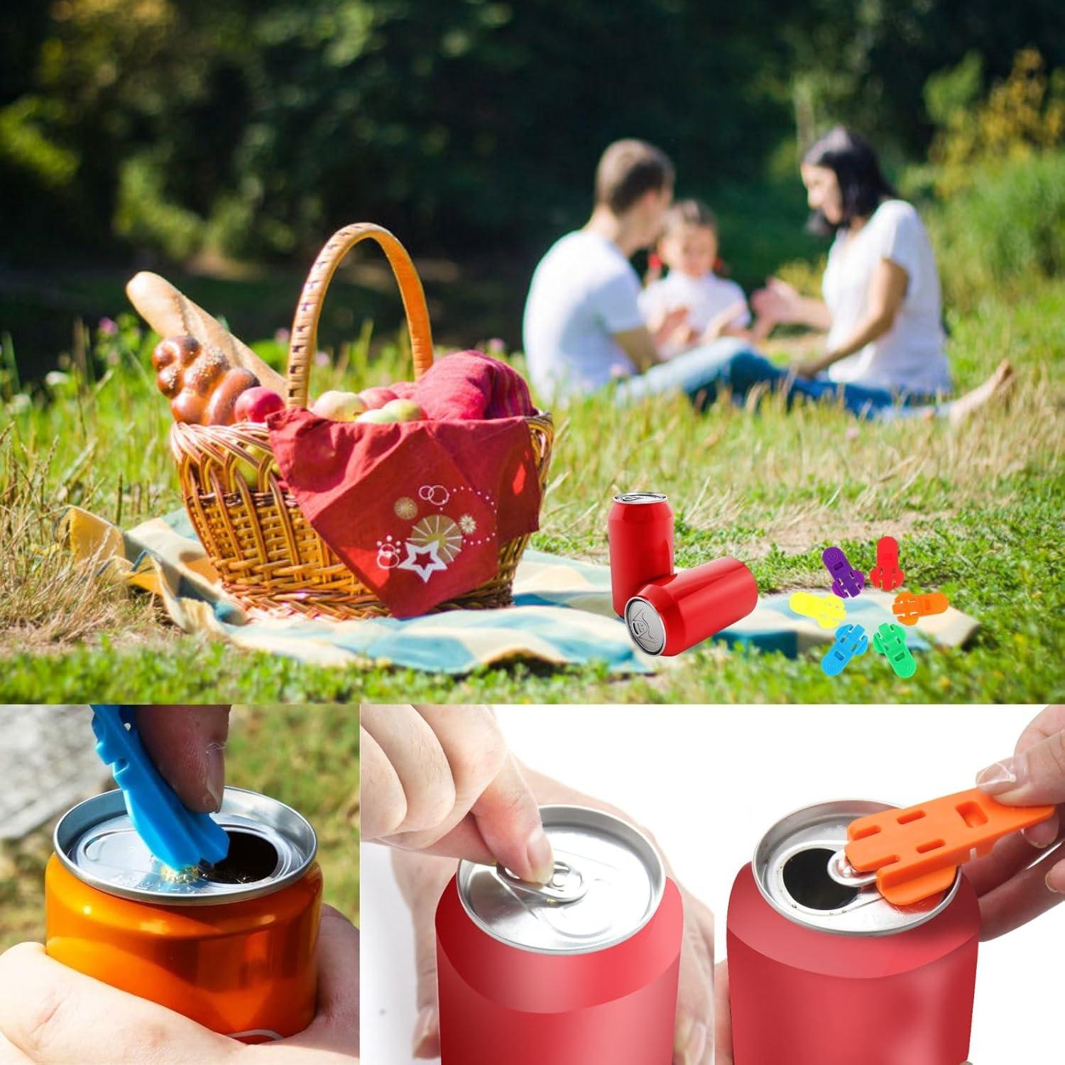 24 Piezas Abrelatas Manual YBLXYSKD Multicolor ABS