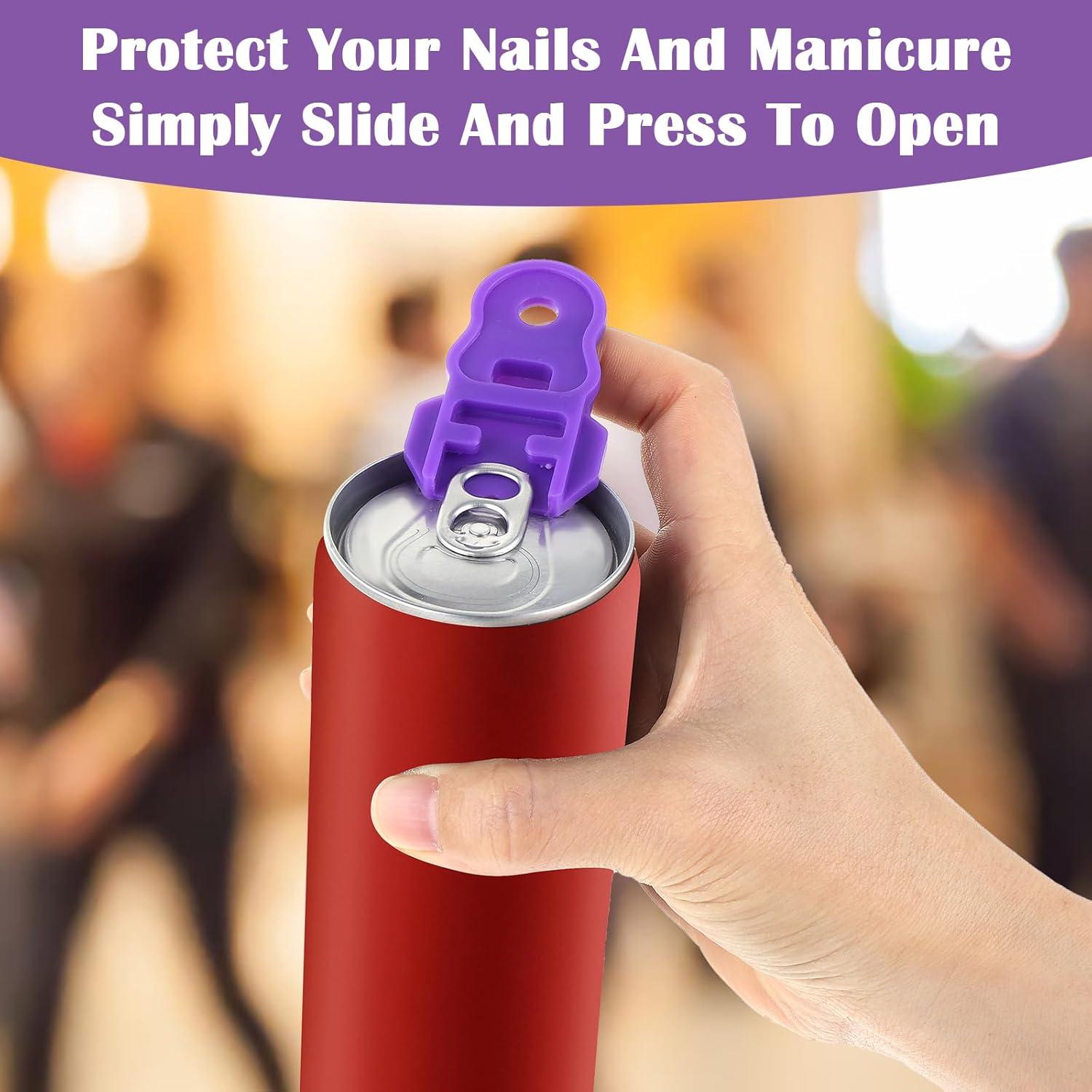 6 Abridores de Lata Manuales Telooco Coloridos a Prueba de Fugas