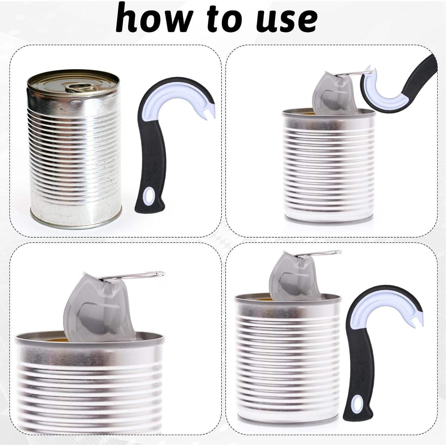 Abre Latas de Anilla Fácil BOHUIZ Antideslizante 16x9cm