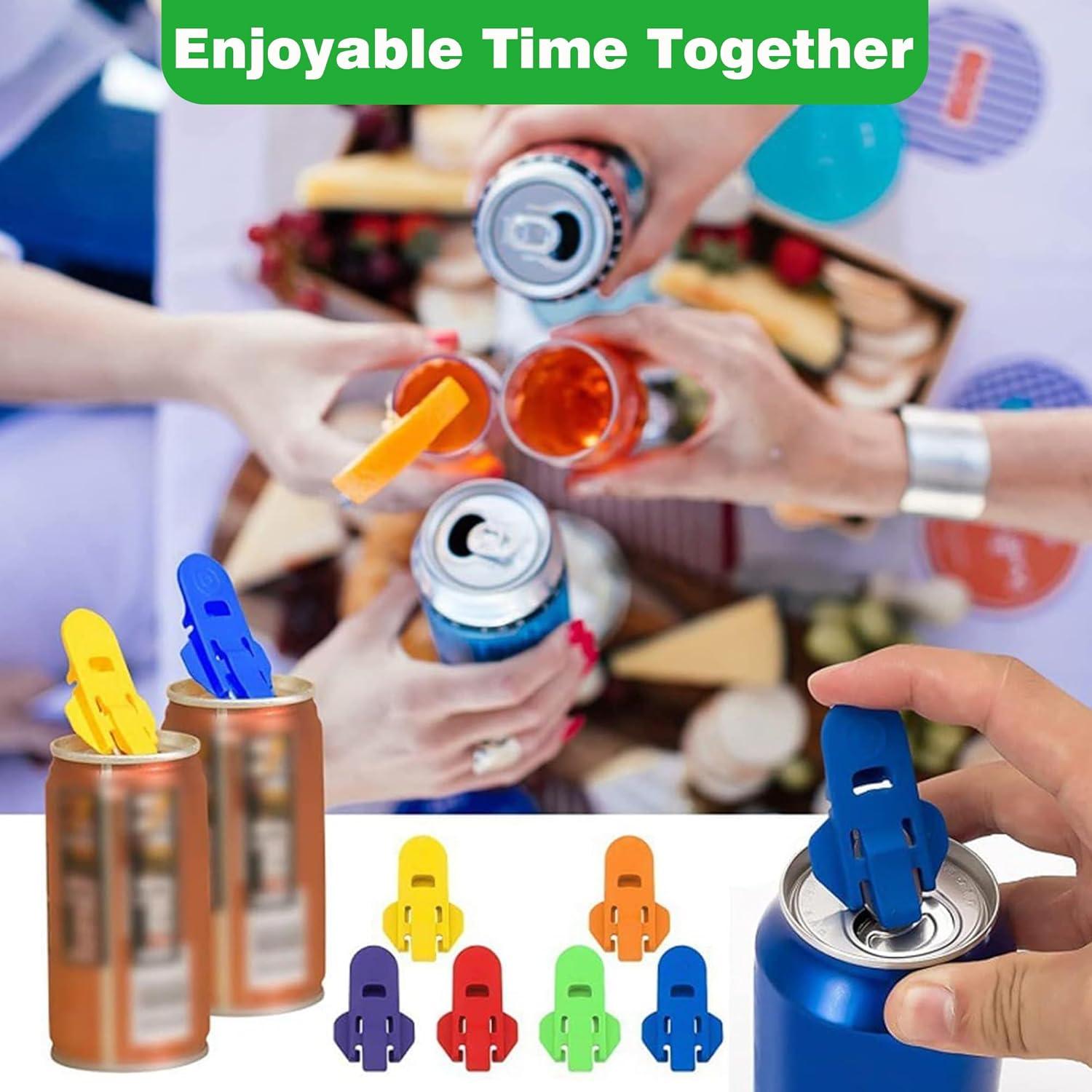 Abridor de Latas Manual NCGDPZY + 12 Cubiertas Reutilizables