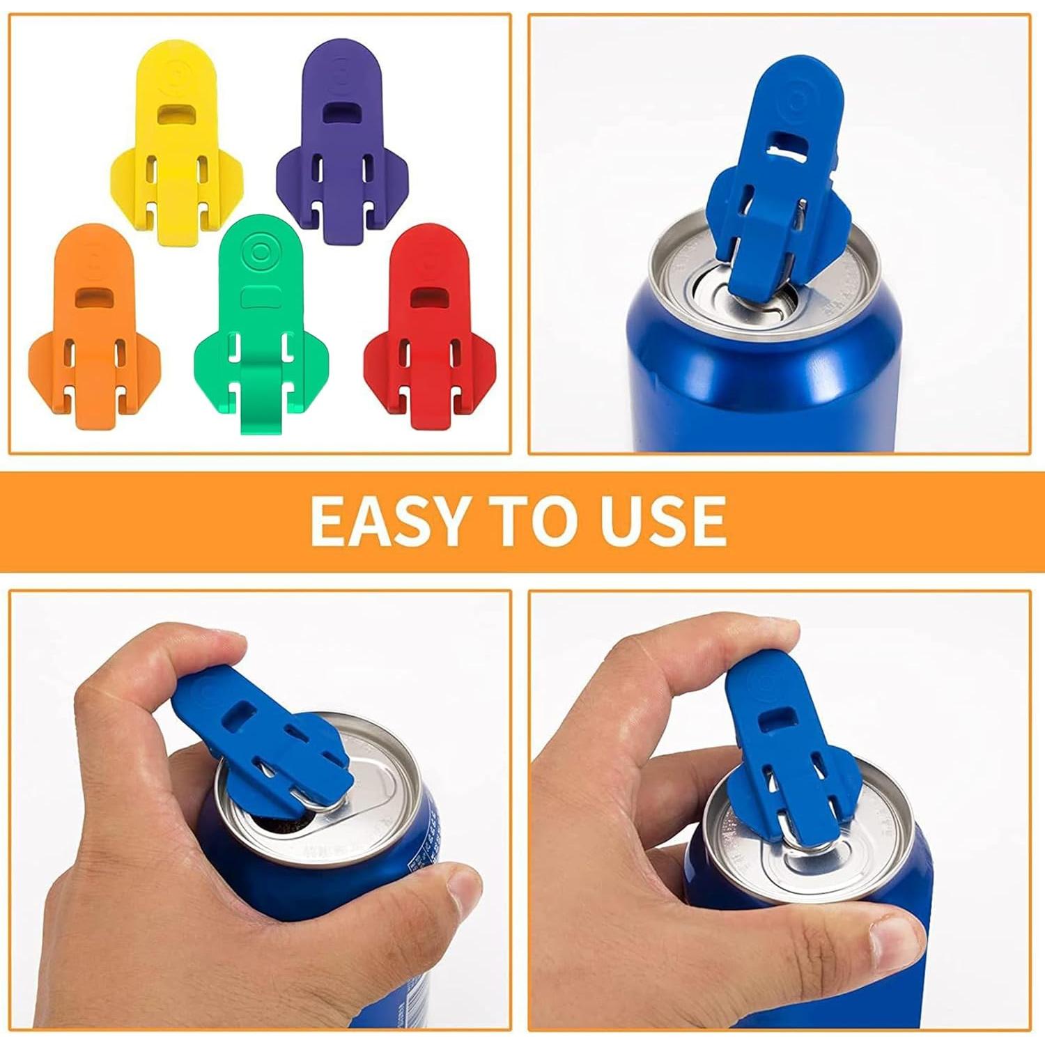 Abridor de Latas Manual NCGDPZY + 12 Cubiertas Reutilizables