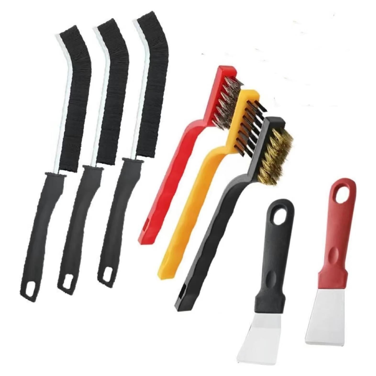 Juego de 8 cepillos de limpieza ZhangyiHot para estufa